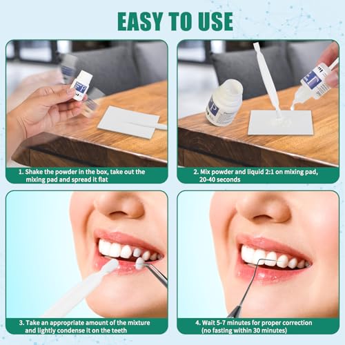 image for Generic Temporary Replacement Tooth Repair Kit, Zinc Oxide Eugenol Cem