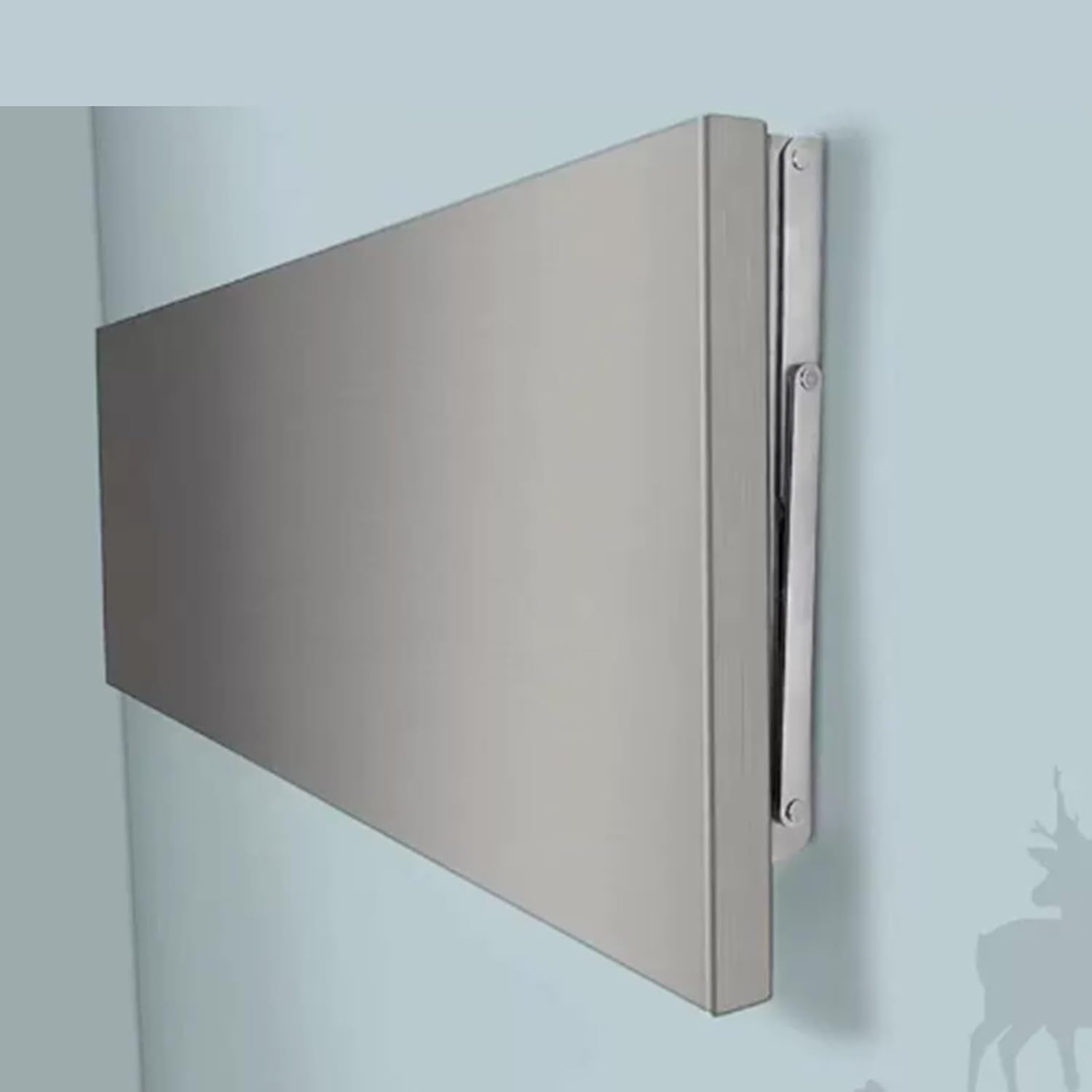 Table pliante acier inoxydable 304 pour petit espace mural