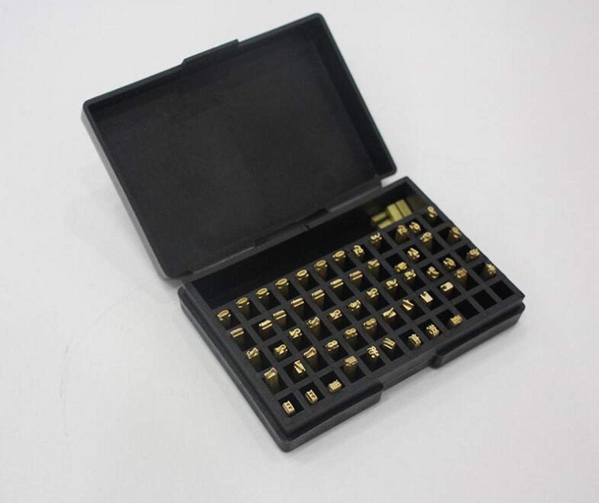 (2x3x15mm Copper Letter/Number Mold DY-8 Manual Color Ribbon Date Printer Set Letter/Nunber for Coding Machine