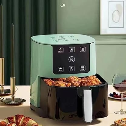 Küchen-Essfritteusen, Fritteuse, Große Kapazität, Elektrische Fritteuse, Visuell, Benutzerfreundlich, Gesundes Kochen, Multifunktionswerkzeug für Schnelle und Einfache Mahlzeiten, Intelligente