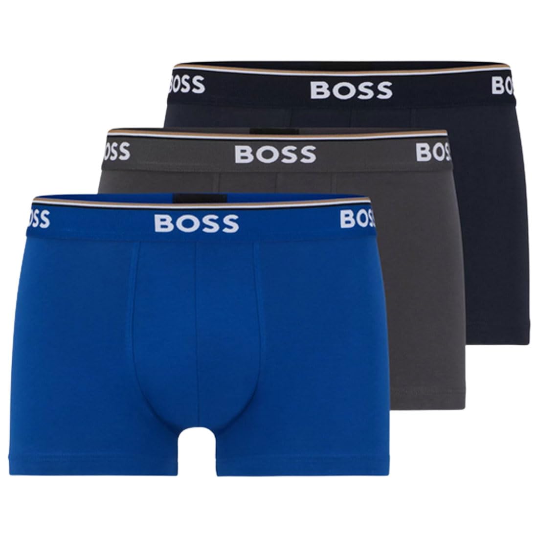 Amazon | [HUGO BOSS] [ヒューゴボス] ボクサーパンツ 綿 3枚セット