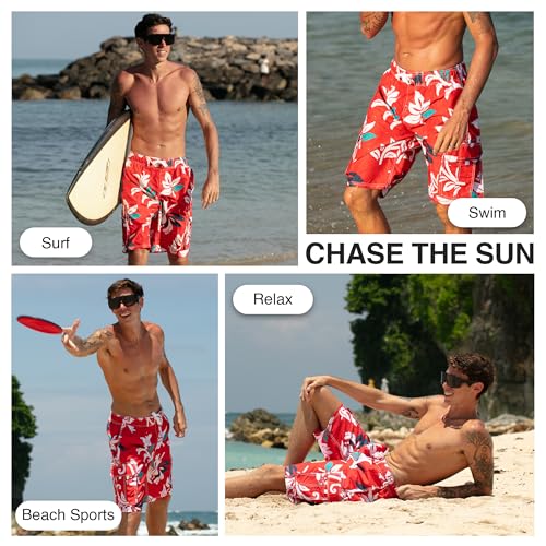 Image of Kanu Surf Mens Barracuda Swim Trunks (Regular & Extended Sizes)