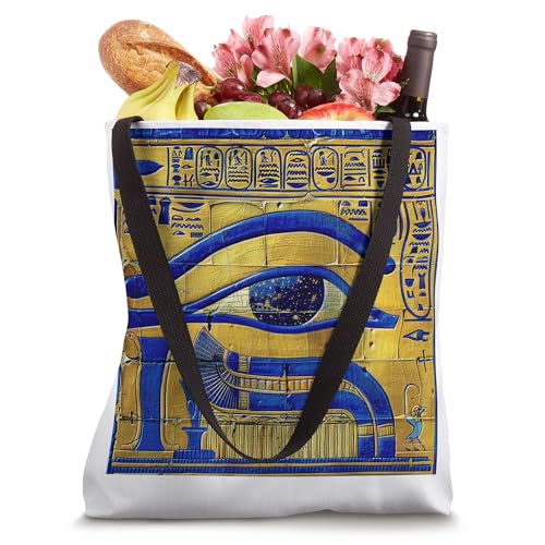 Bolso tote con diseño del Ojo de Horus egipcio - Wadjet miniatura 4