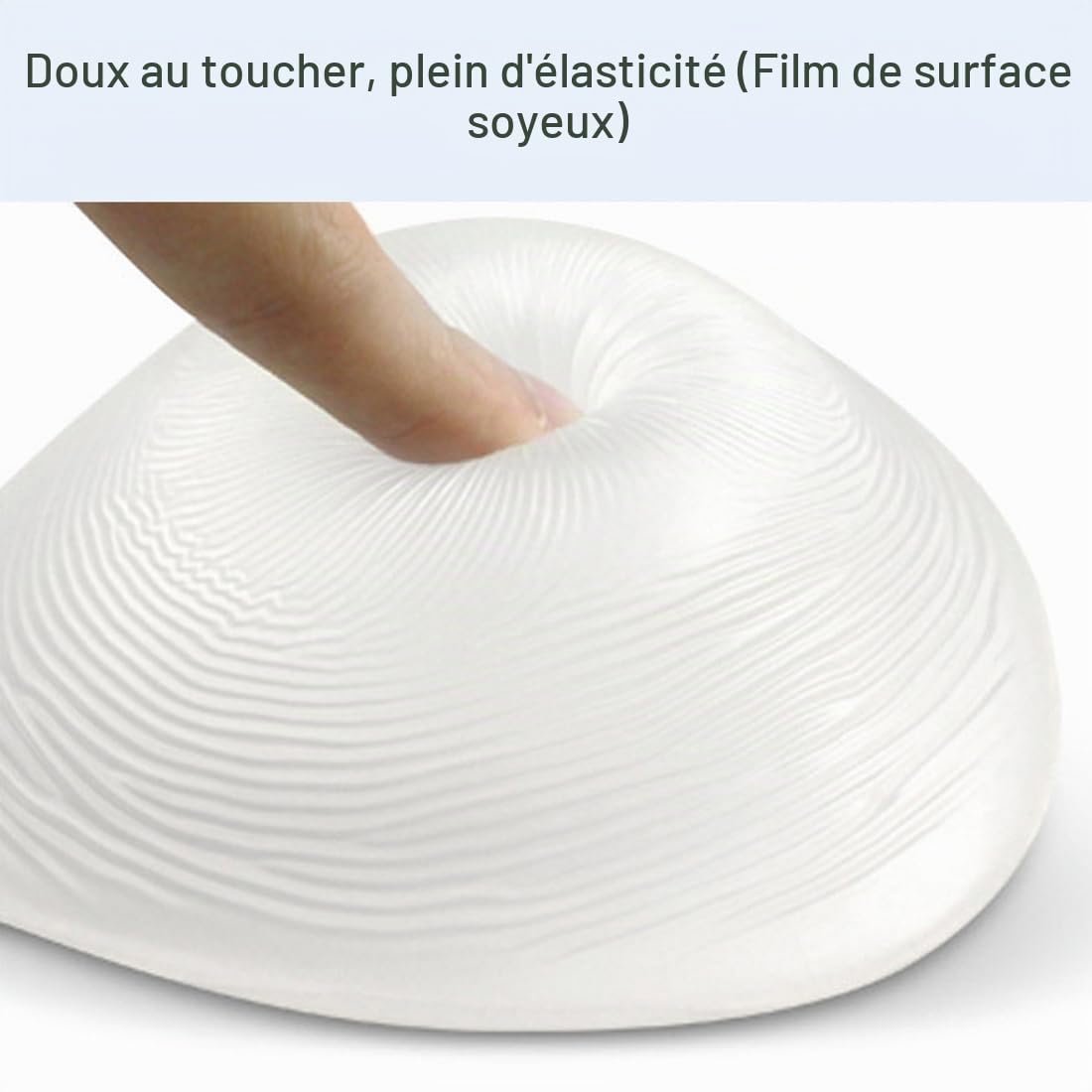 ELMIKA Silicone Forme de Poitrine Triangle Mastectomie Prothèse Concave Bra Pad Enhancer Insert pour Natation Printemps Chaud Une Pièce