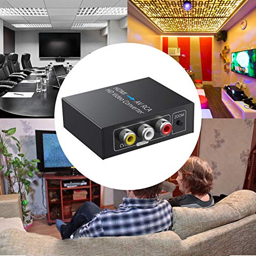 ESYNiC Convertitore HDMI a RCA Adattatore HDMI a