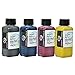 Kit de 4 flacons d’encres de sublimation pour imprimantes Epson, Ricoh, Brother - 4 x 100 ml