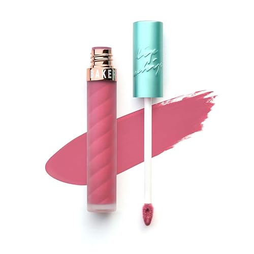 Beauty Bakerie Lip Whip - Lápiz labial líquido mate, color de labios de larga duración, maquillaje a prueba de manchas, salpicaduras de sangría, 0.1