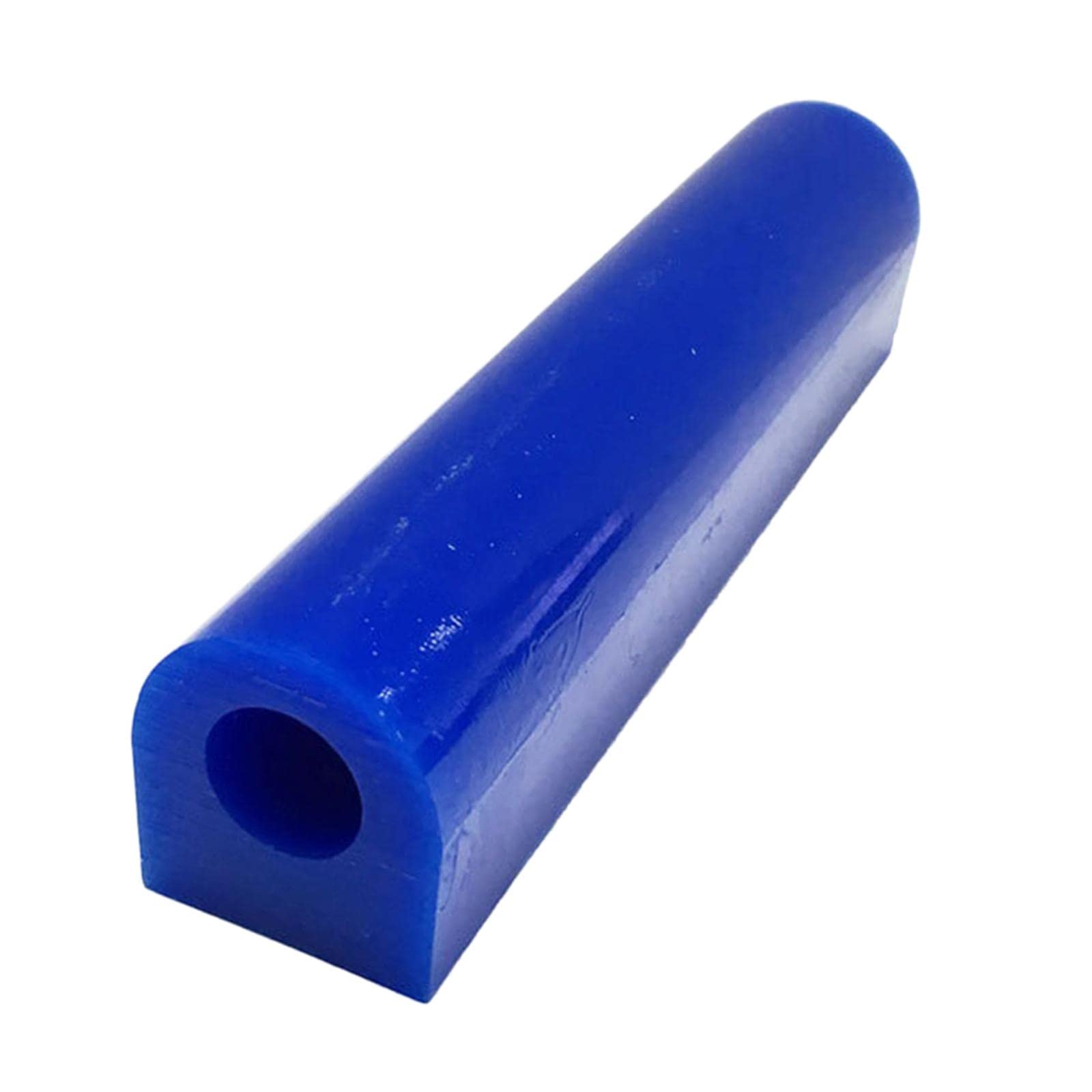 Tubo de tallado azul T200 con orificio central para modelado de joyería redonda