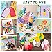 Oleitodh Colored Cardstock 50 Colors Bulk 150 Sheets,12