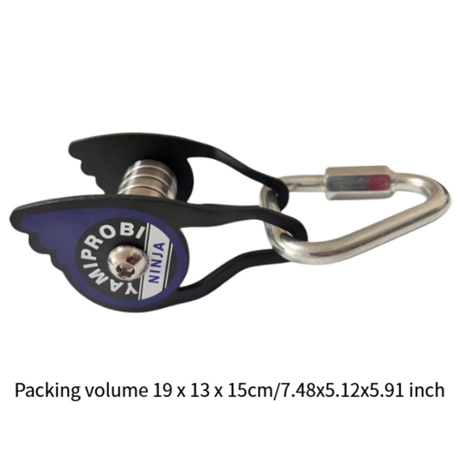 Polea Deslizante de Acero Inoxidable para Slackline, Kit de Cuerda Y, Polea Deportiva para Jardín, Niños, Camping Y Deportes.