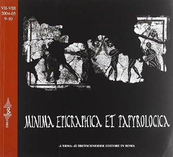 Paperback Minima Epigraphica Et Papyrologica: Anno VII-VIII Book