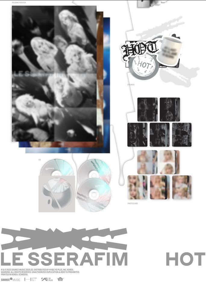 LE SSERAFIM HOT [Photobook Ver.] 5th Mini Album (Vol.1) : Amazon