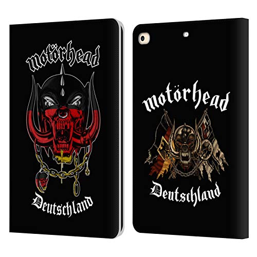 Housse iPad 9.7 Motorhead Deutschland cuir portefeuille pour vos déplacements