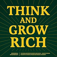 Think and Grow Rich Audiolibro Por Napoleon Hill arte de portada