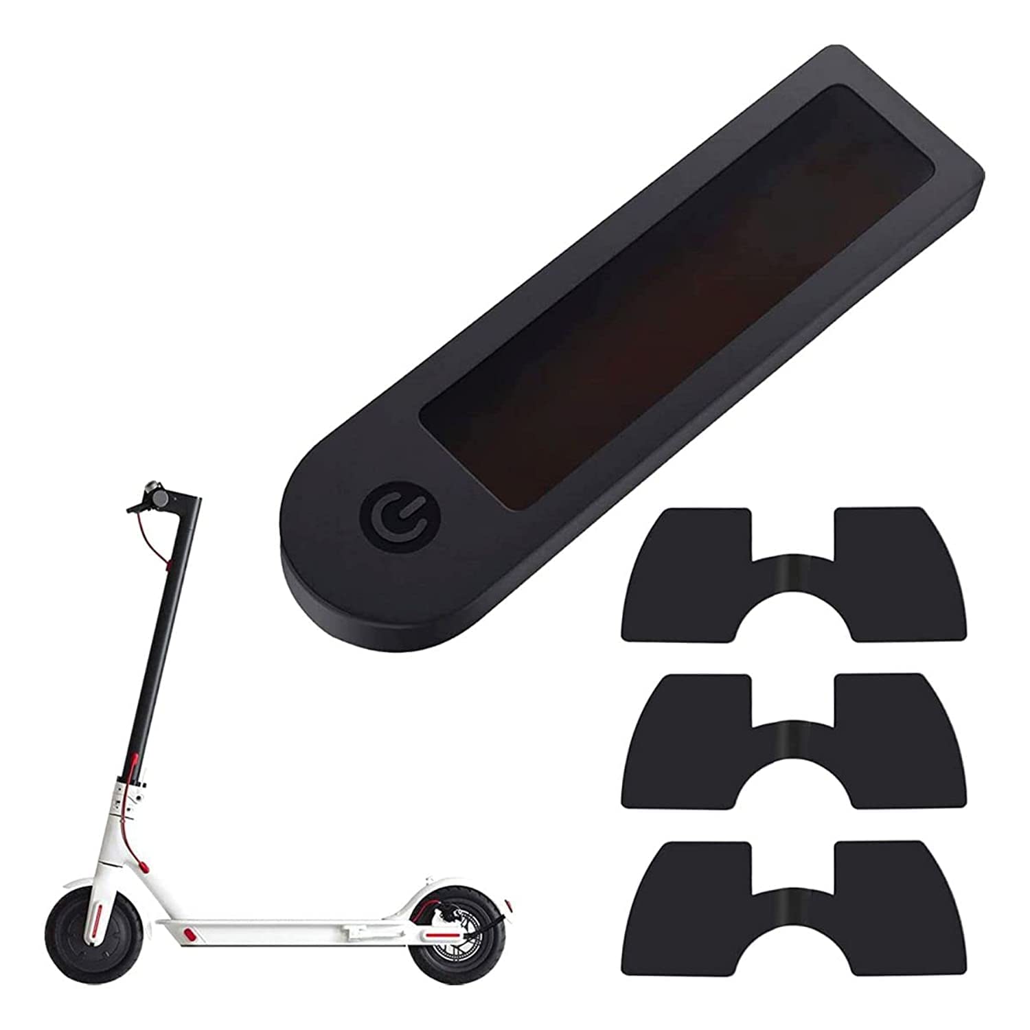 MAKINGTEC3 Piece Rubber Vibration Dampers Compatible with Xiaomi M365 Avoid Damping Rubber Electric Scooter Replacement Part Accessory