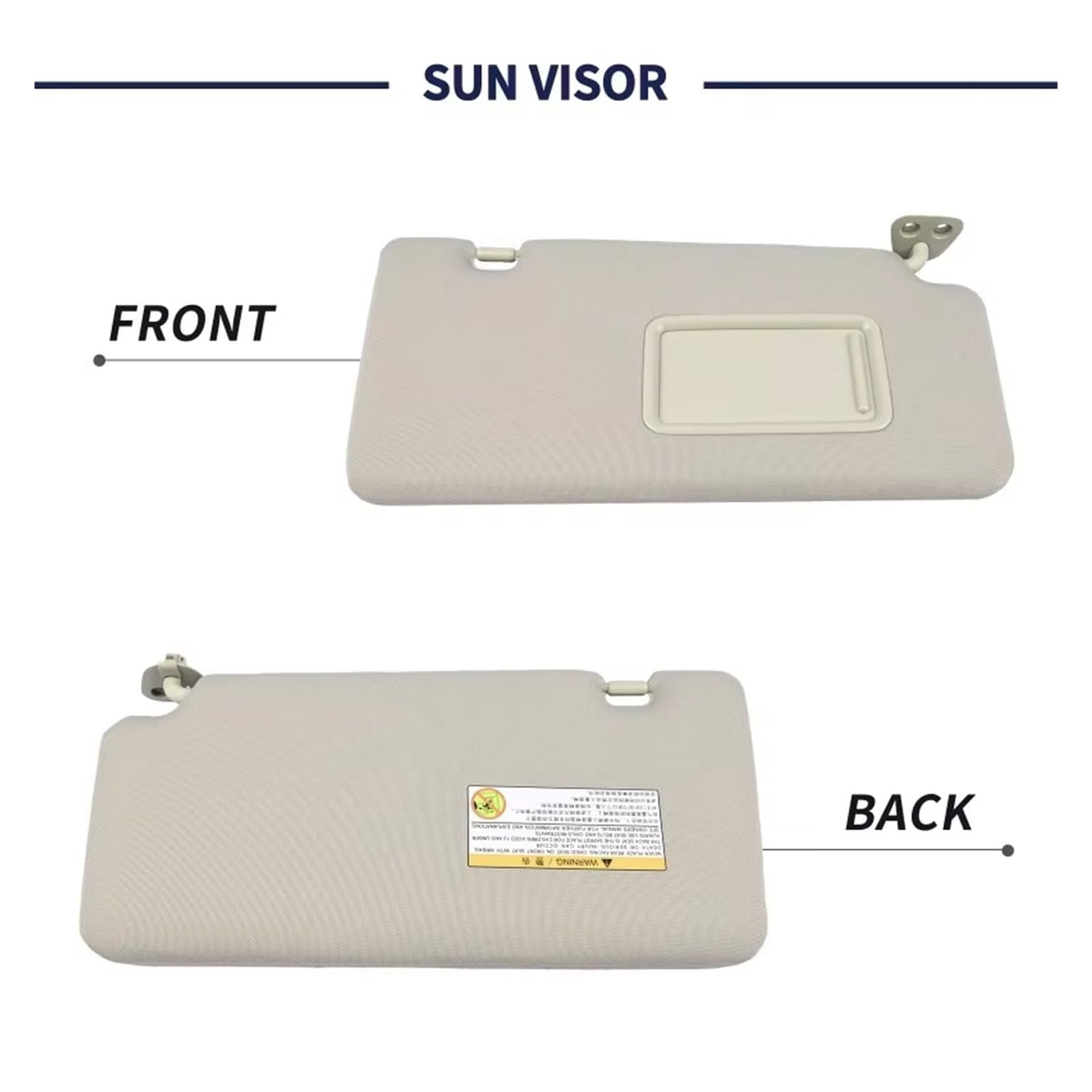 Für Nissan Für Tiida 2004-2012 Für Versa 2007-2012 Auto Sonnenblende Sonnenblende Pannel Mit Make-Up Spiegel Sonnenschutz Frontscheibe