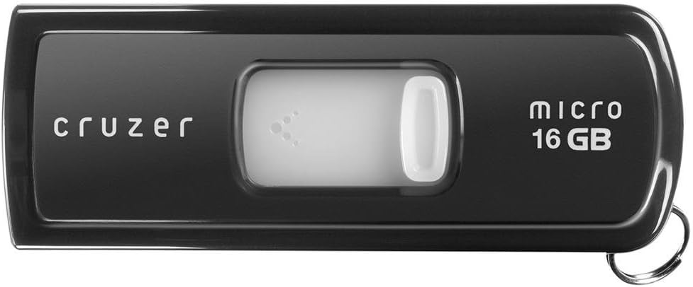 SanDisk Cruzer Micro 16 GB USB 2.0 Flash Drive SDCZ6-016G-A11