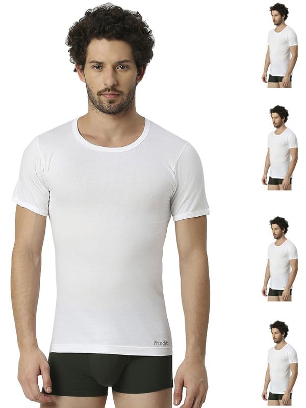 vip Men's Solid Regular Fit Vest (Oxy_RNS_New_P5_110_White-picture-37