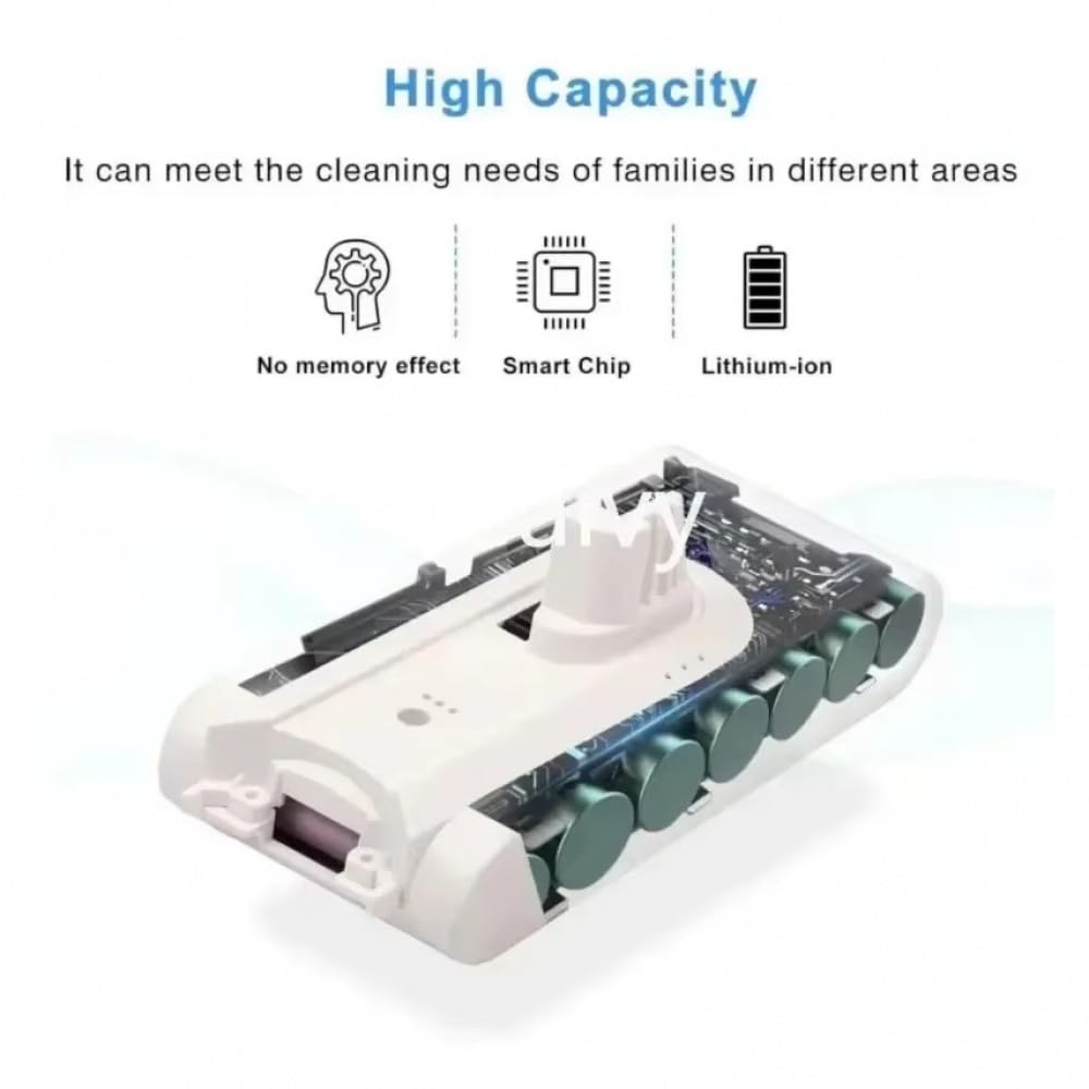 5000 mAh Ersatzakku kompatibel mit Dreame V10Pro/VVN5 Handstaubsauger, kabellos, 1 Stück