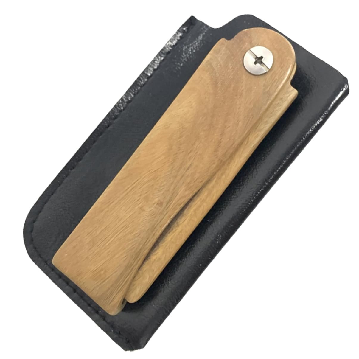 Beavorty 5 Juegos De Peines De Madera Pequeños Para Bigote Peines Plegables Para Barba Diseño Ergonómico Para Viajes Y Hogar.
