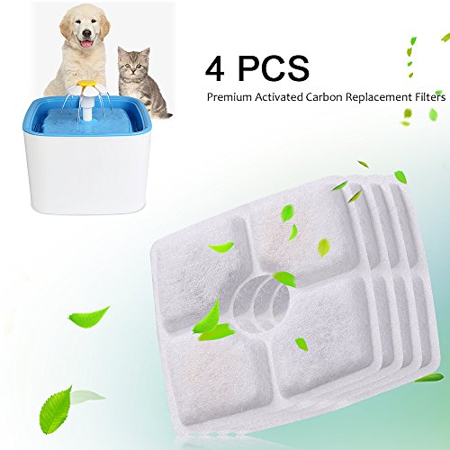 Filtros de reemplazo TOPCHANCES para fuente de agua gato miniatura 2
