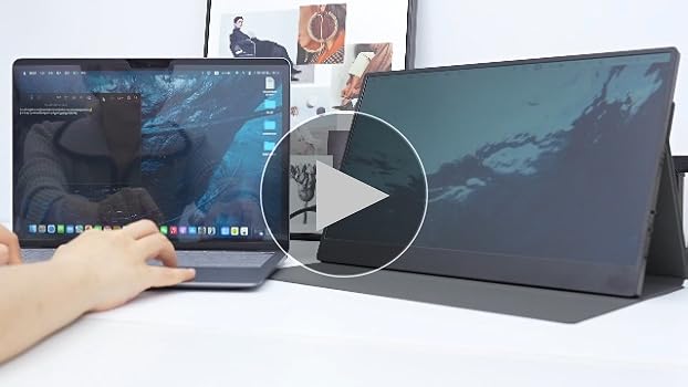 Amazon.com: AYY Portable Monitor for Laptop 15 Inch, FHD