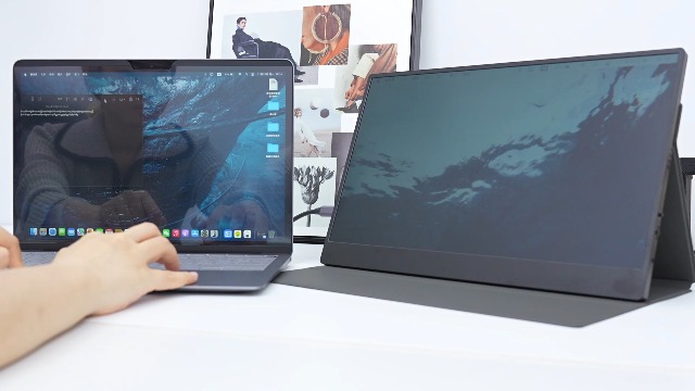 Amazon.com: AYY Portable Monitor for Laptop 15 Inch, FHD 1080P USB