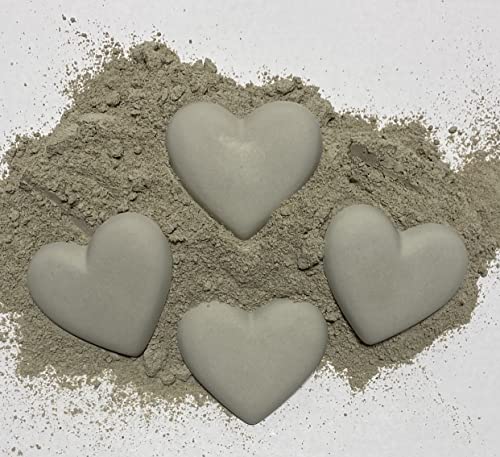 Set de 4 imanes decorativos en forma de corazón miniatura 7