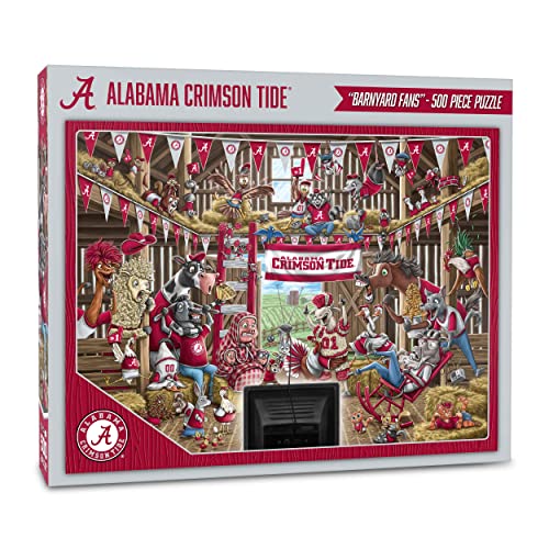 Image of YouTheFan NCAA Barnyard Fans 500pc Puzzle