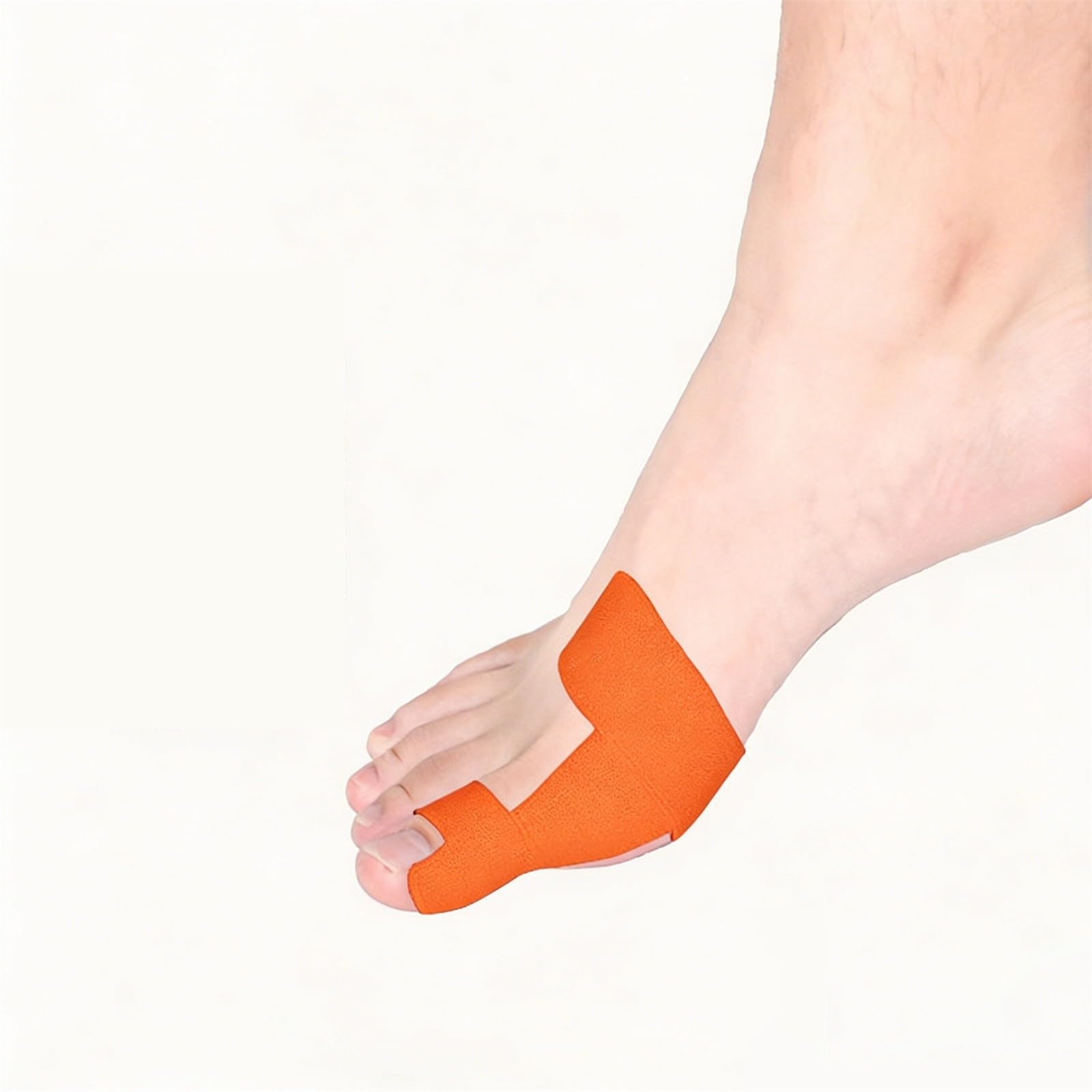 Bande De Kinésiologie Prédécoupée, Sangles De Soutien Du Gros Orteil, Bande Respirante Sans Latex For Une Protection Quotidienne Contre L'usure(Orange,100PCS)