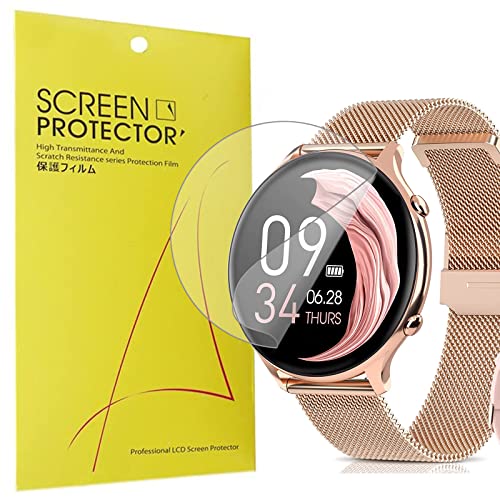 onetuo Screen Protector Compatible with BANLVS 1.28 Inch Smartwatch G31