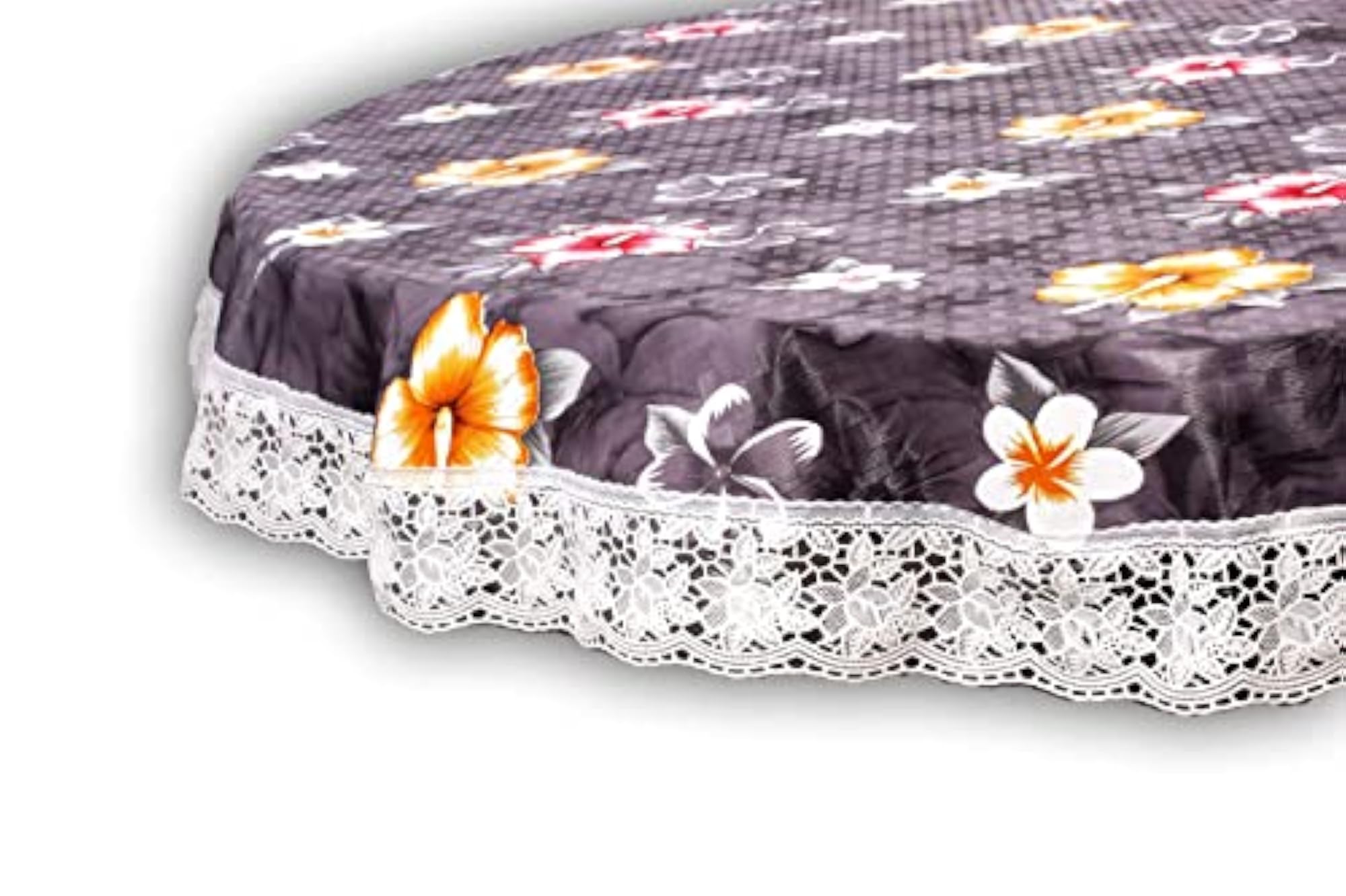 60 Inch PVC Round Table Cloth for 4 & 6 Seater