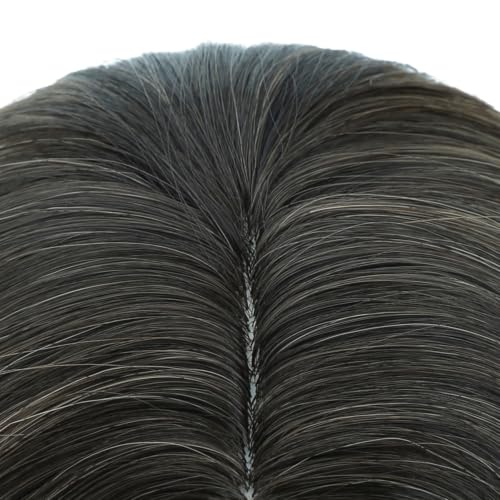 Image of Black Ombre Brown Wig Long Black Ombre Brown Middle Part Wig Long Wavy Curly Wigs Heat Resistant Synthetic Wigs for Daily Party Use