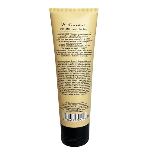 Miniatura 5 de C. O. Bigelow Dr. Hiosous - Loción de manos de membrillo para manos secas, crema de manos para mujeres y hombres para suavizar la piel seca y