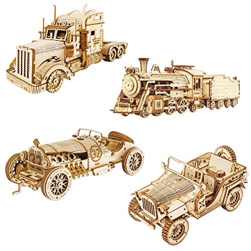 Kylew Puzzle 3D per Adulti Treno a Vapore con