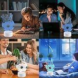 Moorstdel Football 3D Illusion Lamp，Controller Night Light with Remote Control+Timer 16 Color Changing Desk Lamps，Great Gift for Boys Kids Adults[Energy Class G] - Image 6