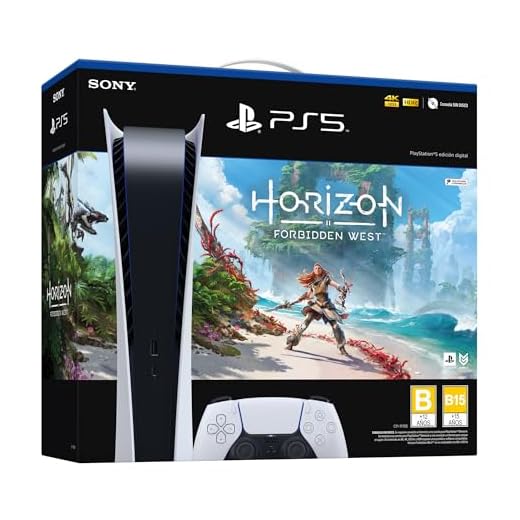 Consola PS5 Digital + Horizon Forbidden West™ (Pack) - Digital + Horizon Edition