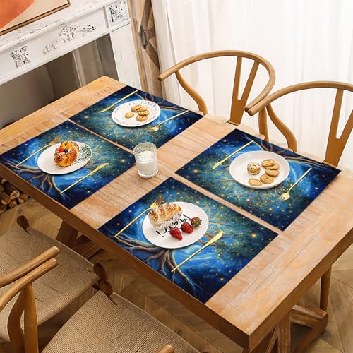 Set de 8 de table branches d'art fantastique design élégant - 4