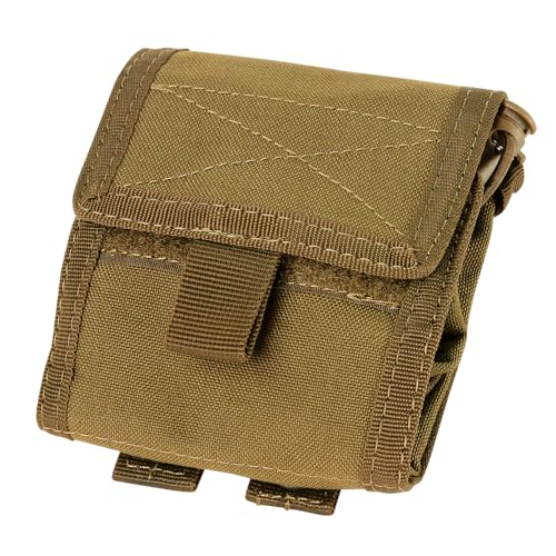 Sac tactique pliable Condor MA36 marron pour ranger vos chargeurs vides
