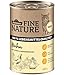 Dehner Fine Nature Katzenfutter, Nassfutter getreidefrei, für ausgewachsene Katzen, Huhn, 6 x 400 g Dose (2.4 kg)