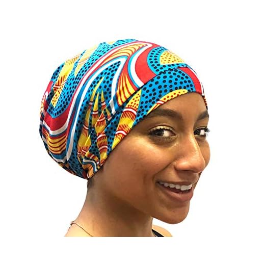 Fairy Black Mother Day & Night Adjustable Hair Cap Satin Bonnet Alternative for All Hair Styles Dreadlocks Locs & Braids (PrettyblueY,Small)