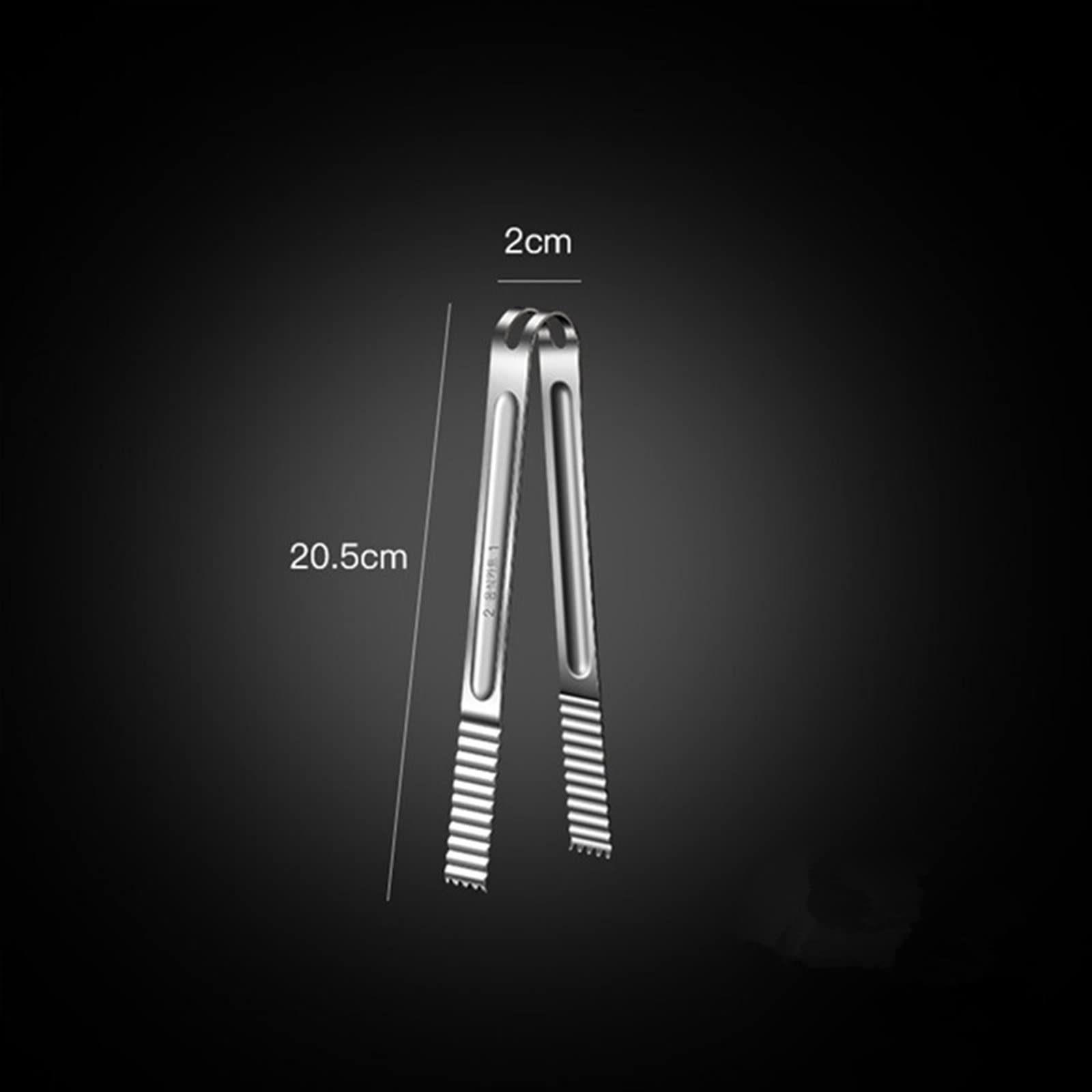 Pinzas de Acero Inoxidable para Alimentos, para bufé, Barbacoa, anticalentamiento, Pinzas para Pan, repostería, Utensilios de Cocina, Accesorios