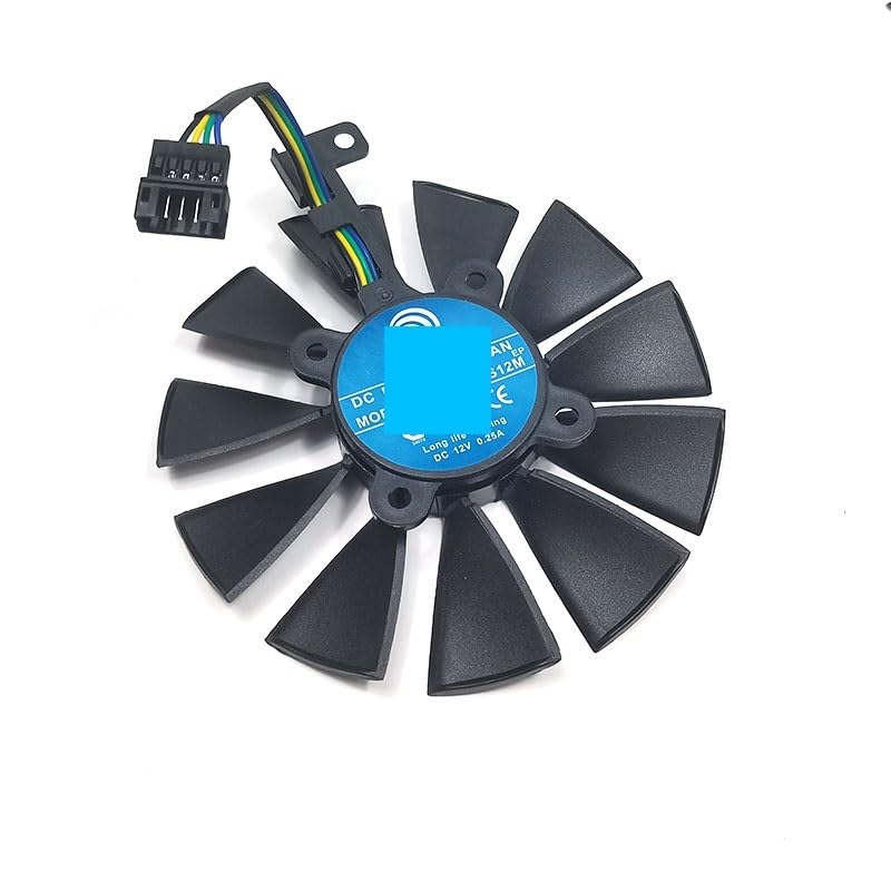 Graphics Card Cooling Fan 87mm PLD0910S12HH T129215SU for GTX1080 1070 1060 1080TI Strix RX480 Graphics Card Fan(5pin)