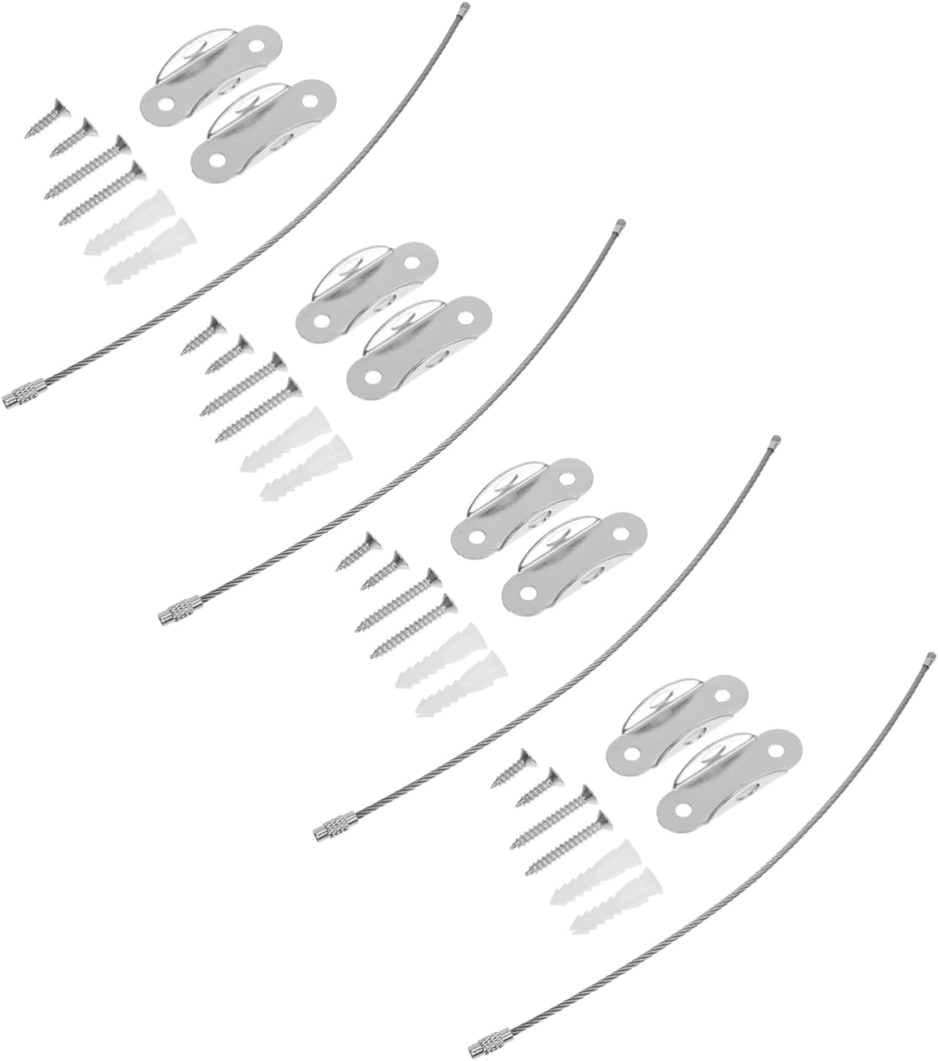 4sets Furniture -falling Straps of Safety Furniture Straps for Cabinets Dressers and Bookcases Easy to Install for Childproofing