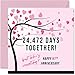 Produktbild Stuff4 Lustige Glückwunschkarte zum 67. Hochzeitstag Frau oder Ehemann  24472 Days Together  I Love You Geschenke Happy 67th Wedding Anniversary Karten 145 mm x 145 mm Grußkarten