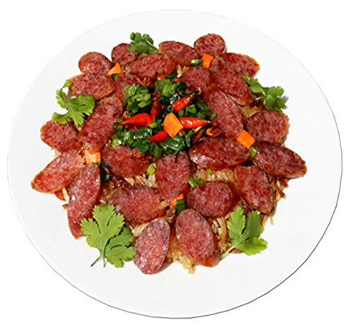 5 Packs Of Premium Cured Chicken Chinese Style Sausage (Lap Xuong Mai Quoi Chicken) (No Msg) - Made In Usa #TOP3