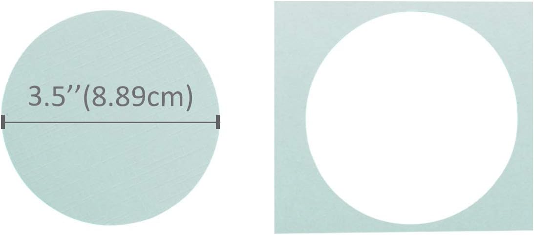 Bira Craft 3.5 inch Circle Lever Action Extra Large Craft Punch for Crafting Scrapbooking
