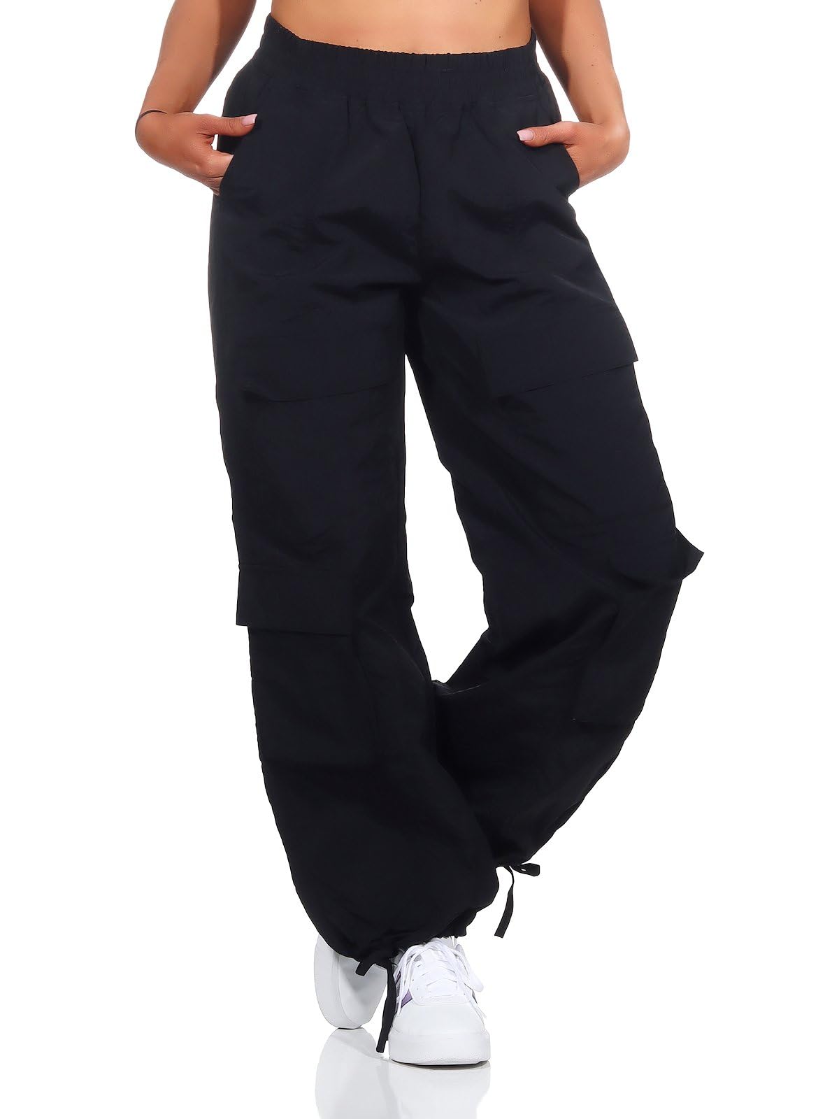 Only - Onlenielca Life MW Cargo Parach Pnt Noos, Pantaloni Cargo Donna
