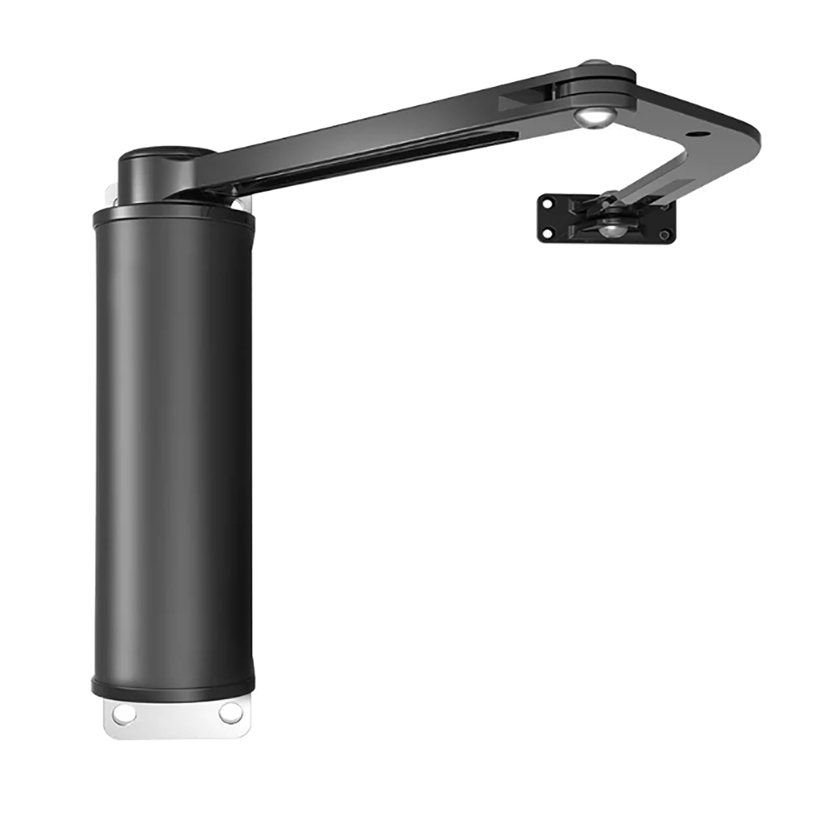 Abridor automático de puerta oscilante vertical de 90° con motor de 200 kg y control remoto móvil