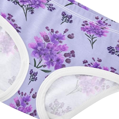 Fun Toddler Underwear Custom 2t Cotton Girl Panties Cute Delicate Purple Flowers Kids Undies Briefs4